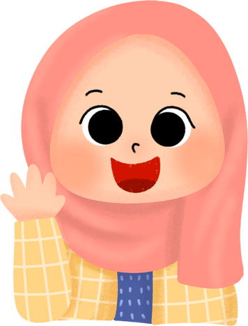 Smile muslim girl